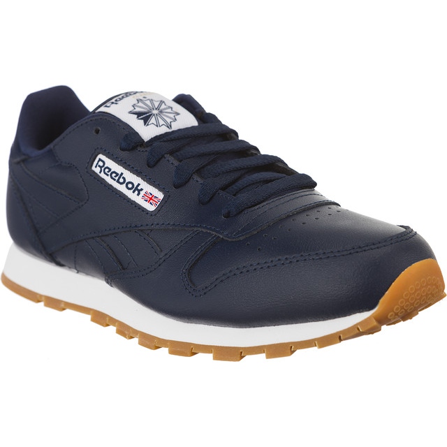 Reebok Gomme cuir classique 312 bleu