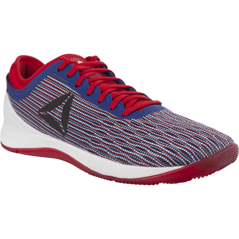 Reebok Crossfit Nano 8 0 Flexweave 031 Excellent Rouge Équipe Dark Royal White multicolore