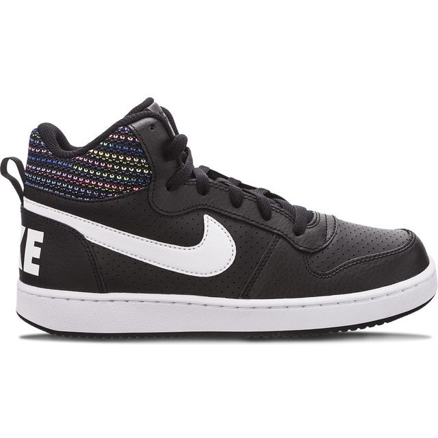 Nike Court Quartier Mid Se Gs 005 Black le noir