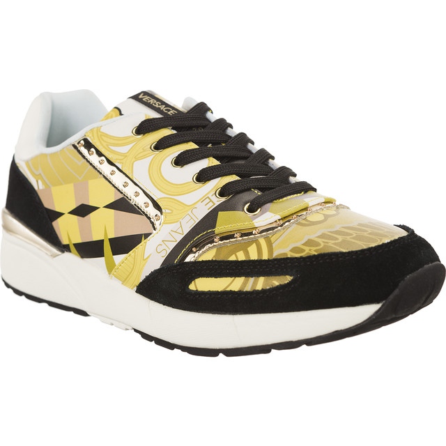 Versace Jeans Sneaker Donna Dis G1 le noir jaune