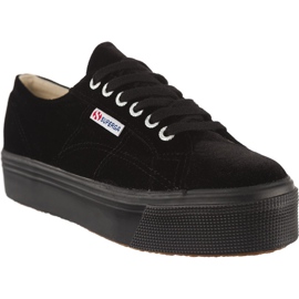 Superga 2790 Velvetw 999 noir