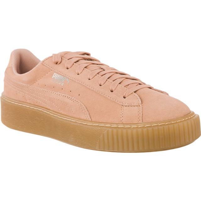 Puma Plateforme en daim Jewel Peach Beige Peach Beige