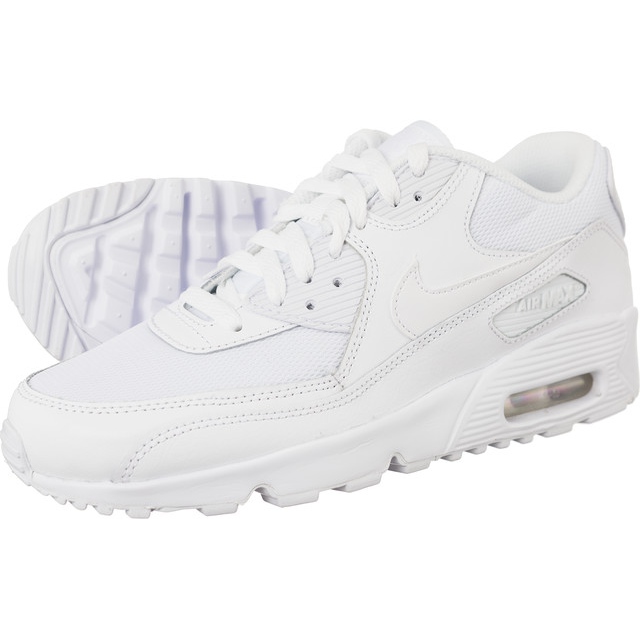 Nike Air Max 90 Mesh Gs 100 blanche