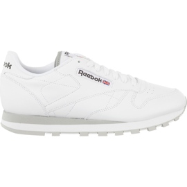 Reebok Cuir classique 214 blanc