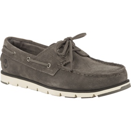 Timberland Camden Falls - Chaussures bateau en daim - Gunmetal gris