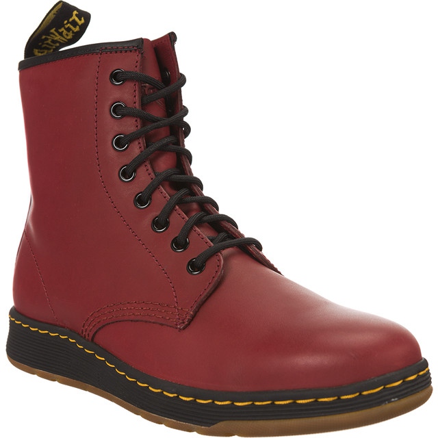 Dr. Martens Newton cerise rouge tempéré