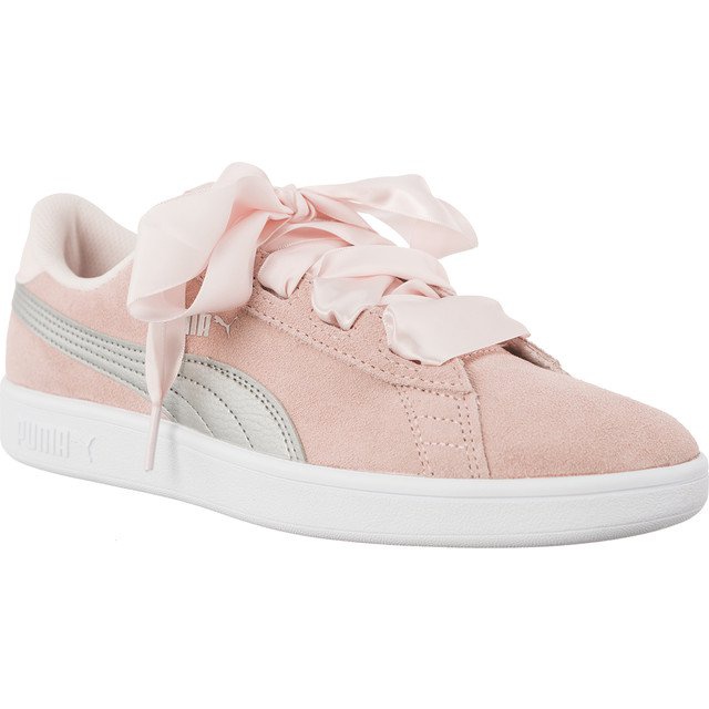 Puma Smash V2 Ruban gris rose