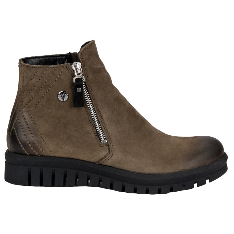 Bottes basses sur la fermeture éclair VINCEZA vert Bottes basses sur la fermeture éclair VINCEZA vert
