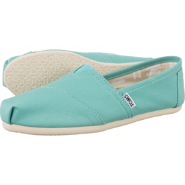Toms Canvas Femmes Alpargata 9732 bleu