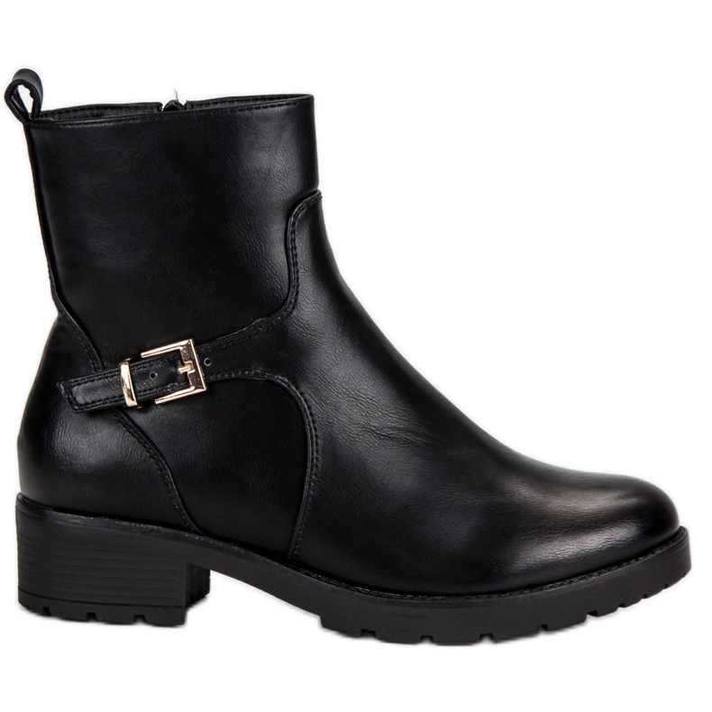 J. Star Bottes noires le noir J. Star Bottes noires le noir