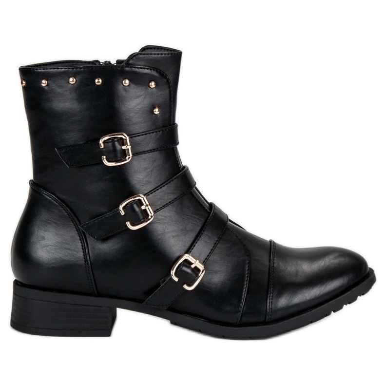J. Star Bottes classiques pour femmes le noir