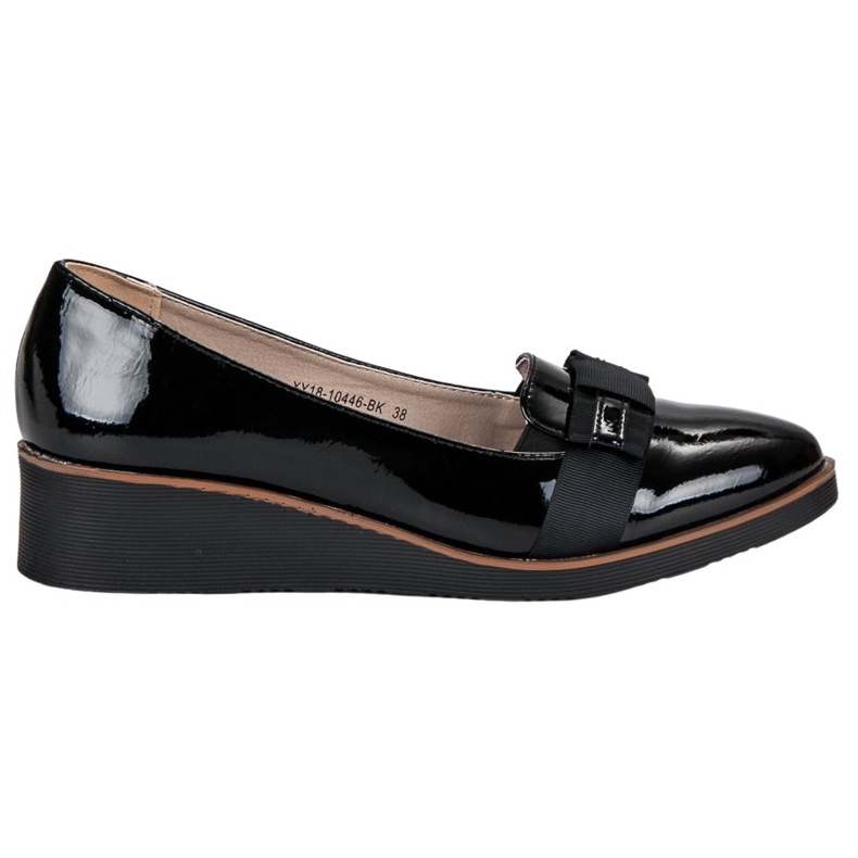 Ballerines laquées VINCEZA le noir