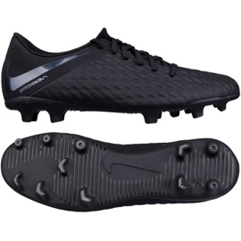 Nike Hypervenom Phantom 3 Club FG 3 M AJ4145-001 chaussures de football le noir Nike Hypervenom Phantom 3 Club FG 3 M AJ4145-001 chaussures de football le noir