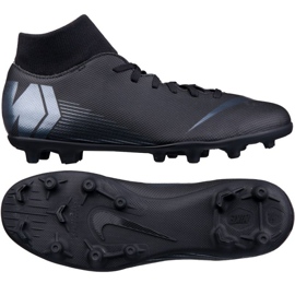 Nike Mercurial Superfly 6 Club Mg M AH7363-001 chaussures de football noir noir