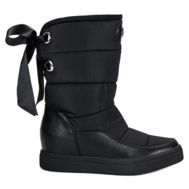 Seastar Bottes de neige noires à la mode le noir