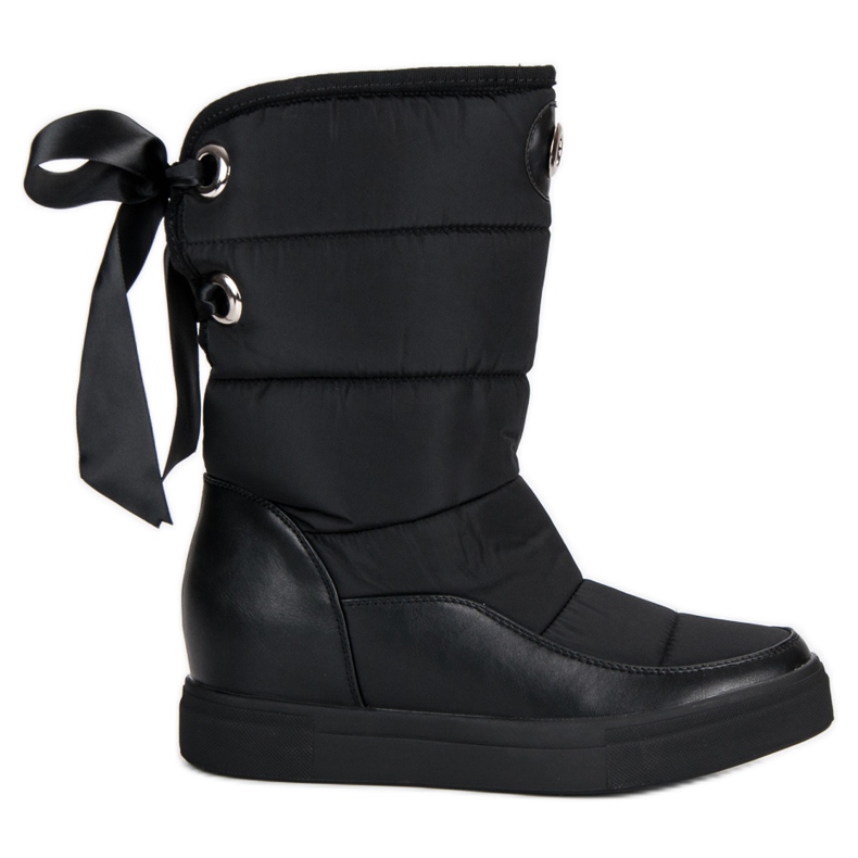 Seastar Bottes de neige noires à la mode le noir