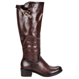 Bottes marron de VINCEZA brun Bottes marron de VINCEZA brun