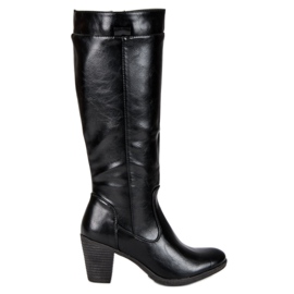 Bottes sur un poteau VINCEZA noir