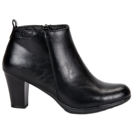 Bottes élégantes sur le poteau VINCEZA le noir Bottes élégantes sur le poteau VINCEZA le noir