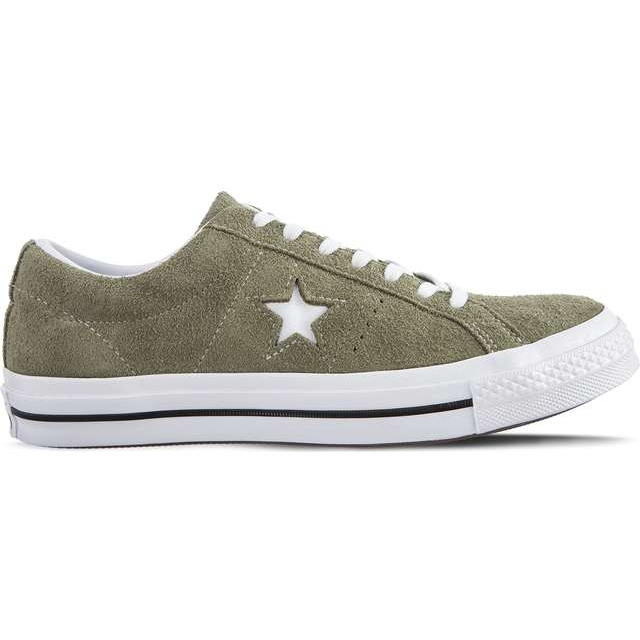 Converse C161576 Surplus de champ étoile blanc, blanc vert