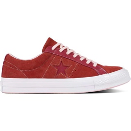 Converse C161613 Pack Une étoile Carnaval Enamel Red Pink Pop rouge