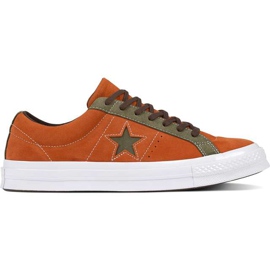 Converse C161617 Pack Une étoile Carnaval Gras Surplus De Champs Mandarin brun multicolore