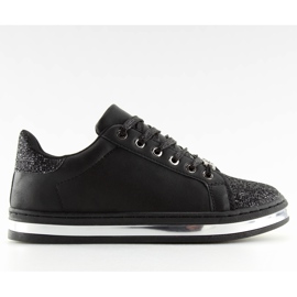 Baskets noires pour femmes BK-81 Noir le noir
