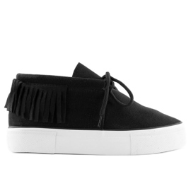 Baskets noires pour femmes A-63 Noir