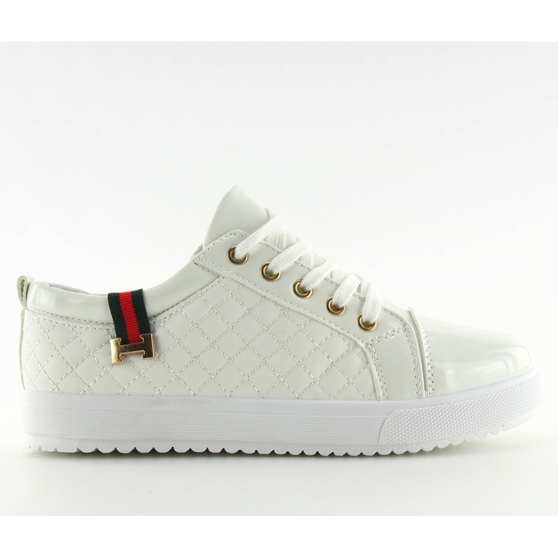 Baskets blanches pour femmes LT-411B-2 blanches