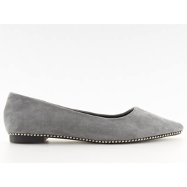 Ballerines grises pour femme YQ206 gris