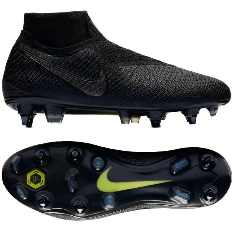 Chaussures de foot Nike Phantom VSN Elite DF SG Pro AC M AO3264-001 le noir Chaussures de foot Nike Phantom VSN Elite DF SG Pro AC M AO3264-001 le noir