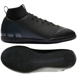 Nike Mercurial Superflyx 6 Club Jr le noir