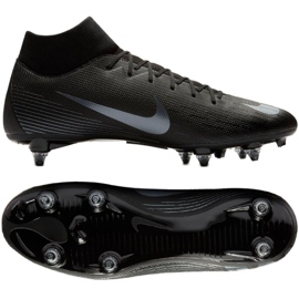 Chaussures de football Nike Mercurial Superfly 6 Academy Sg Pro M AH7364-001 noir noir