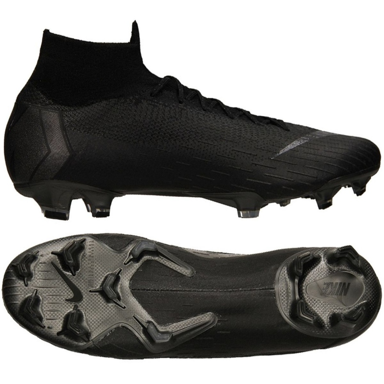 Chaussures de football Nike Mercurial Superfly 6 Elite Fg M AH7365-001 le noir le noir Chaussures de football Nike Mercurial Superfly 6 Elite Fg M AH7365-001 le noir le noir