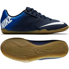 Chaussures d'intérieur Nike Bombax Ic M 826485-414 bleu marine
