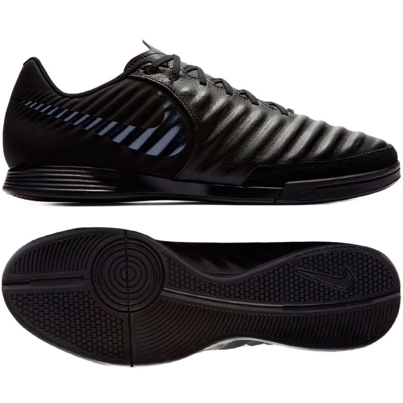 Nike Tiempo LegendX 7 Academy Ic M AH7244-001 chaussures de football le noir le noir