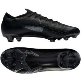 Chaussures de football Nike Mercurial Vapor 12 Elite Fg M AH7380-001 noir noir