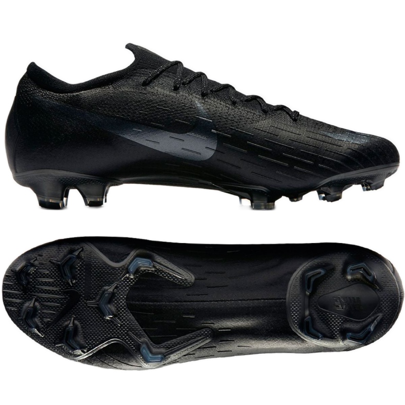 Chaussures de football Nike Mercurial Vapor 12 Elite Fg M AH7380-001 le noir le noir