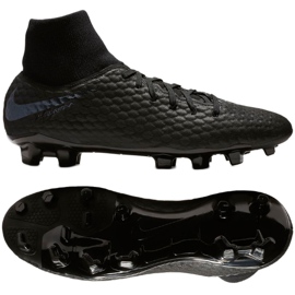 Chaussures de football Nike Hypervenom 3 Academy Df Fg M AQ9217-001 noir noir