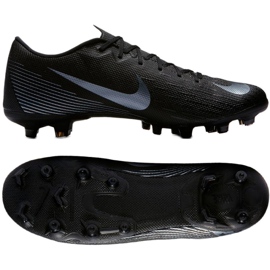 Chaussure de football Nike Mercurial Vapor 12 Academy FG M AH7375-001 le noir