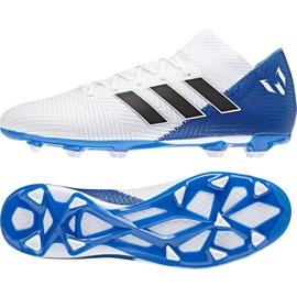 Adidas Nemeziz 18.3 FG M DB2111 chaussures de football blanche
