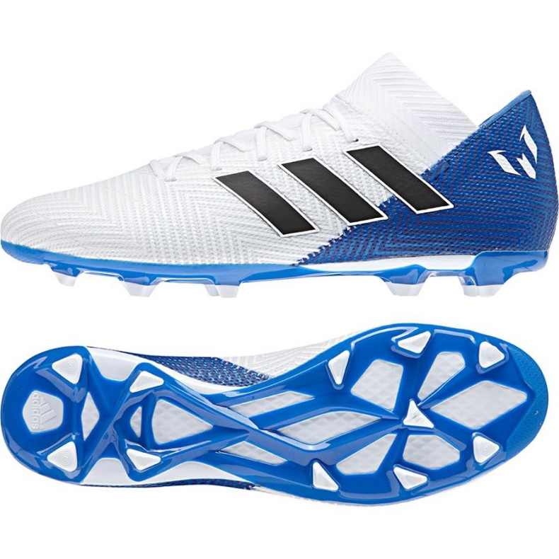 Adidas Nemeziz 18.3 FG M DB2111 chaussures de football blanche