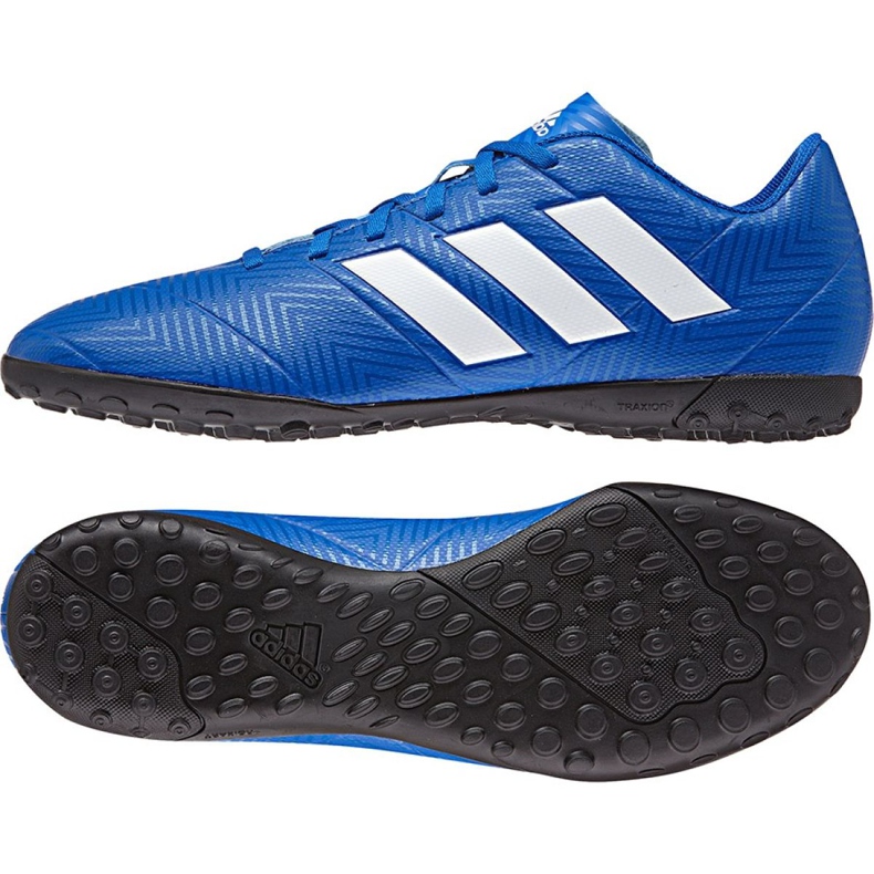 Adidas Nemeziz Tango 18.4 Tf M DB2264 chaussures de football multicolore bleu