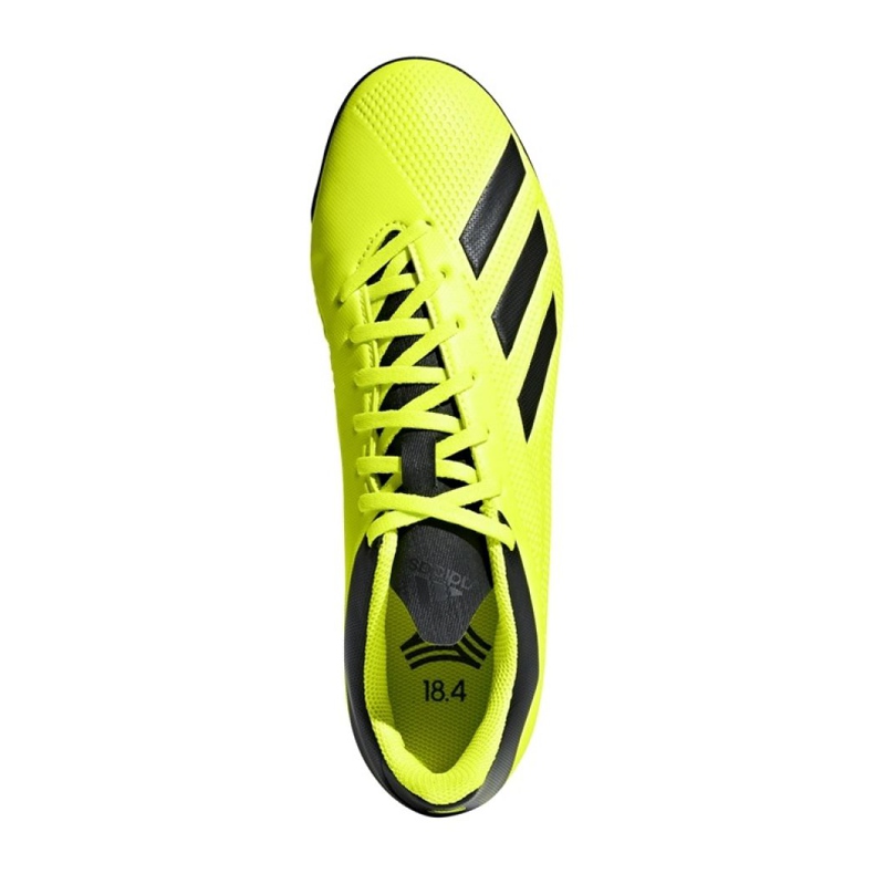 Adidas X Tango 18.4 Tf M DB2479 chaussures de football jaune jaune