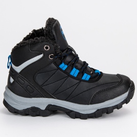 Ax Boxing Chaussures d'hiver noires bleu