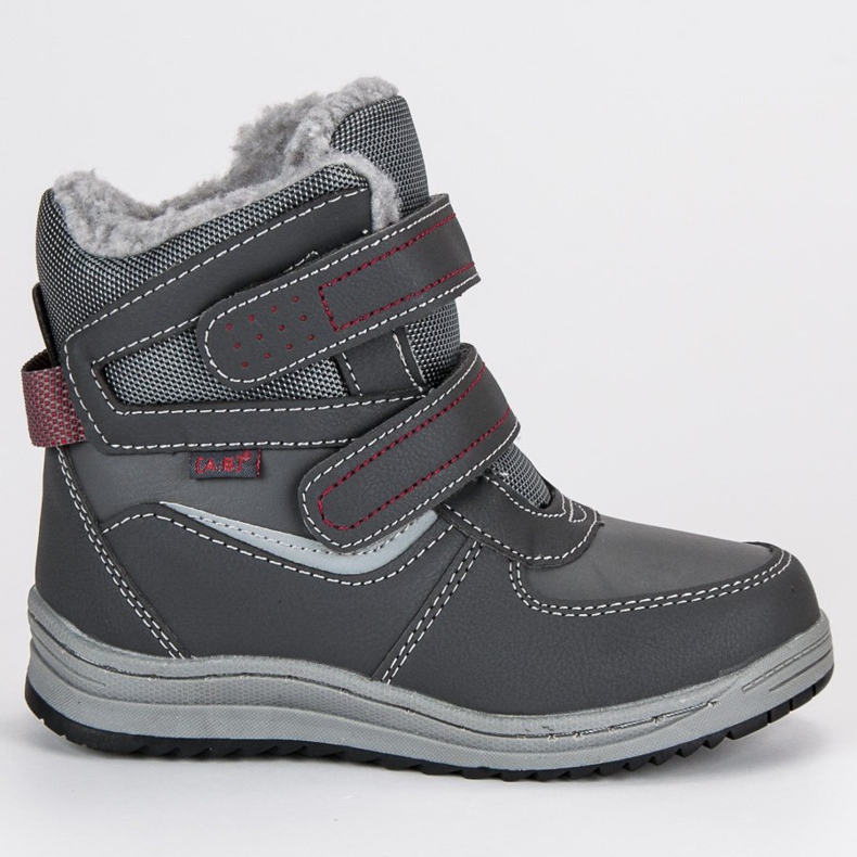Arrigo Bello Bottes de neige gris