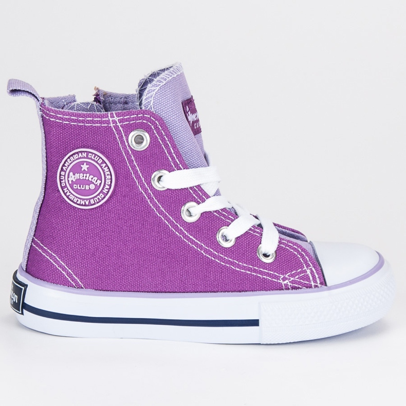 American Club Sneakers Américain violet