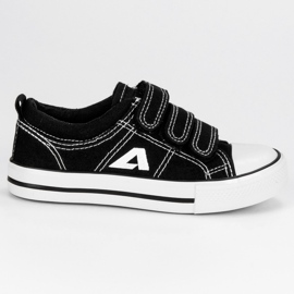 American Club Sneakers américaine noir