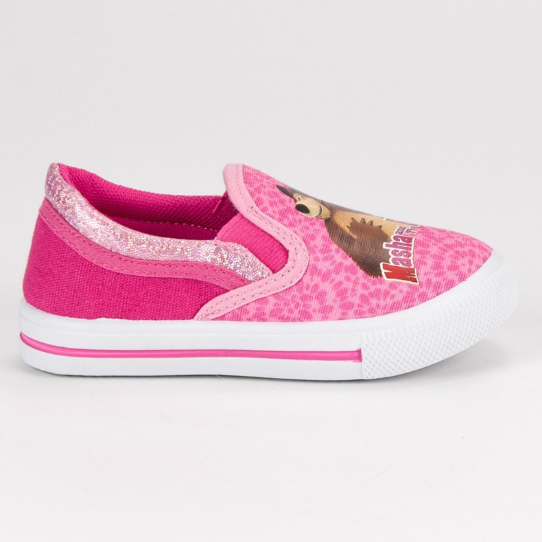 Baskets Slipony Macha Et Ours rose