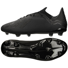 Adidas X 18.2 Fg M DB2182 chaussures de football noir noir